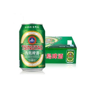 青島碑酒チンタオビール缶　330ml×24