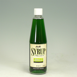 4876 アサヒ シロップ 青りんご ６００ml お酒のデパートもりもと