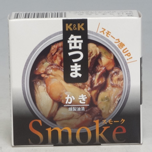 K＆K　缶つまsmoke かき　50ｇ